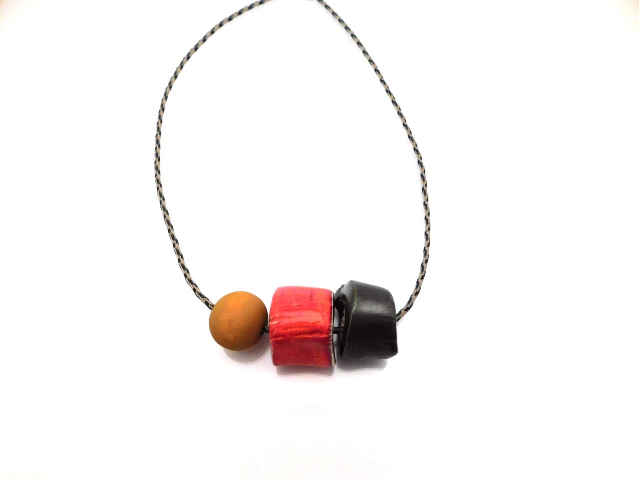 " Narancs forma " kerámia ékszer