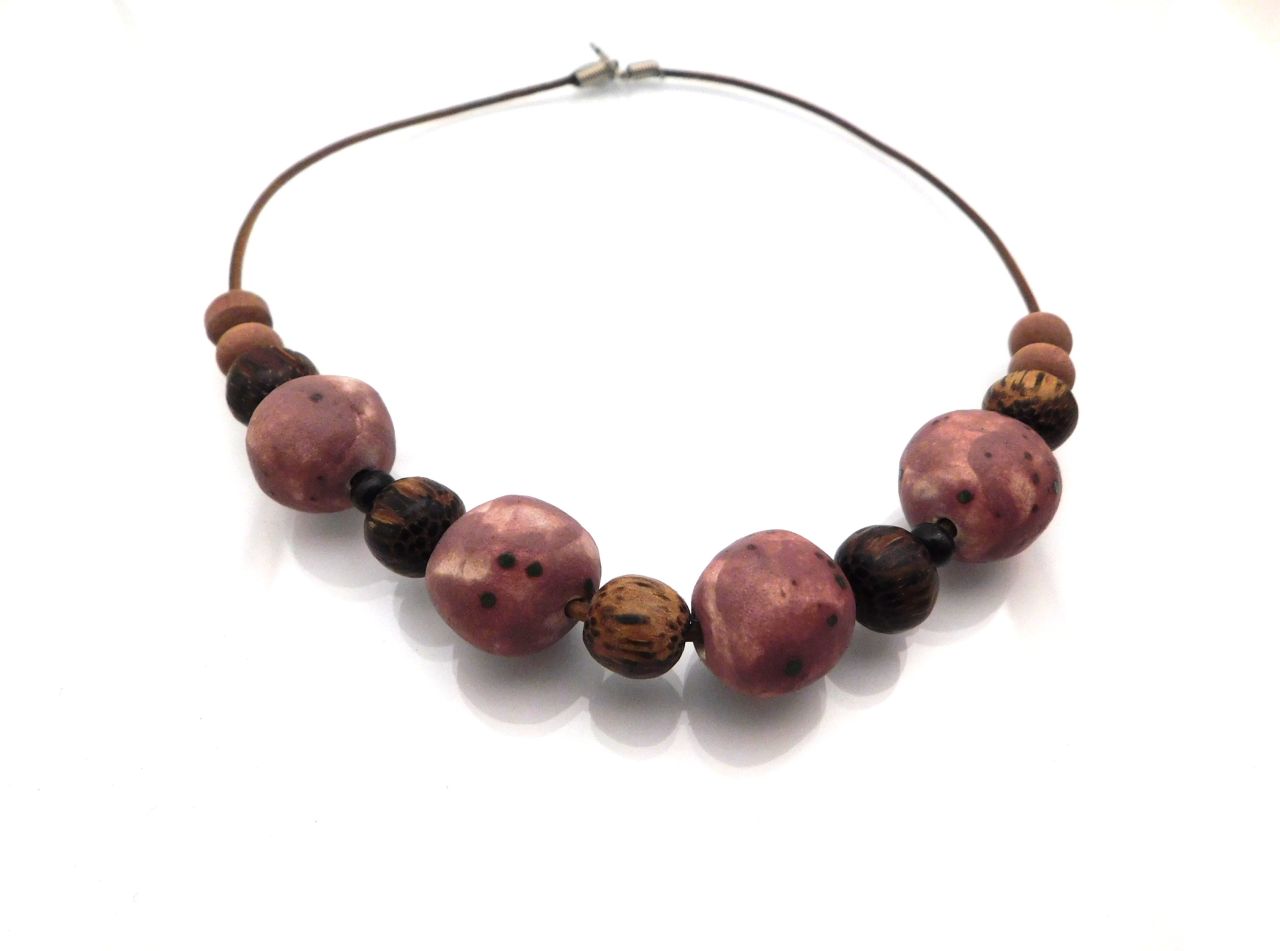 " Természet " kerámia nyaklánc